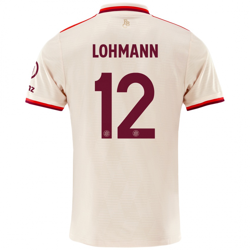 Kinder Sydney Lohmann #12 Leinen Ausweichtrikot Trikot 2024/25 T-Shirt Österreich