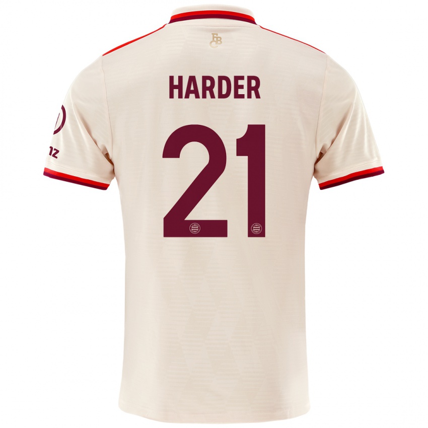 Kinder Pernille Harder #21 Leinen Ausweichtrikot Trikot 2024/25 T-Shirt Österreich