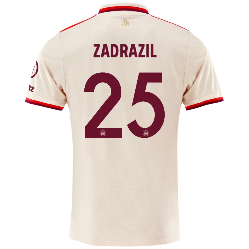 Kinder Sarah Zadrazil #25 Leinen Ausweichtrikot Trikot 2024/25 T-Shirt Österreich