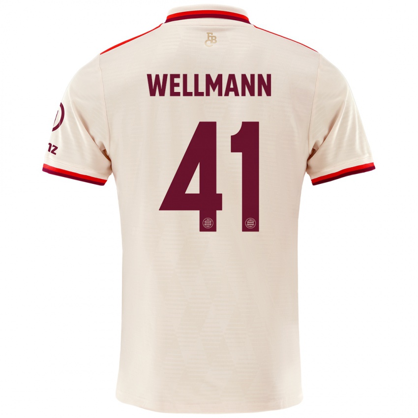 Kinder Anna Wellmann #41 Leinen Ausweichtrikot Trikot 2024/25 T-Shirt Österreich