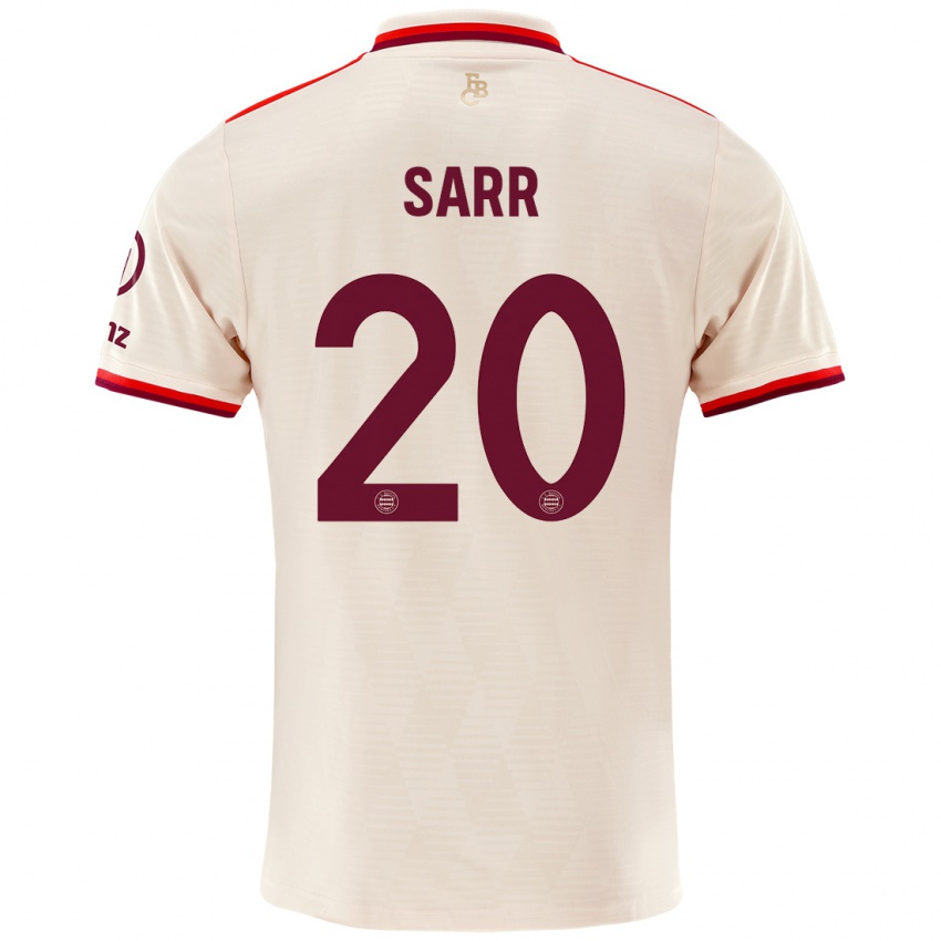 Kinder Bouna Sarr #20 Leinen Ausweichtrikot Trikot 2024/25 T-Shirt Österreich