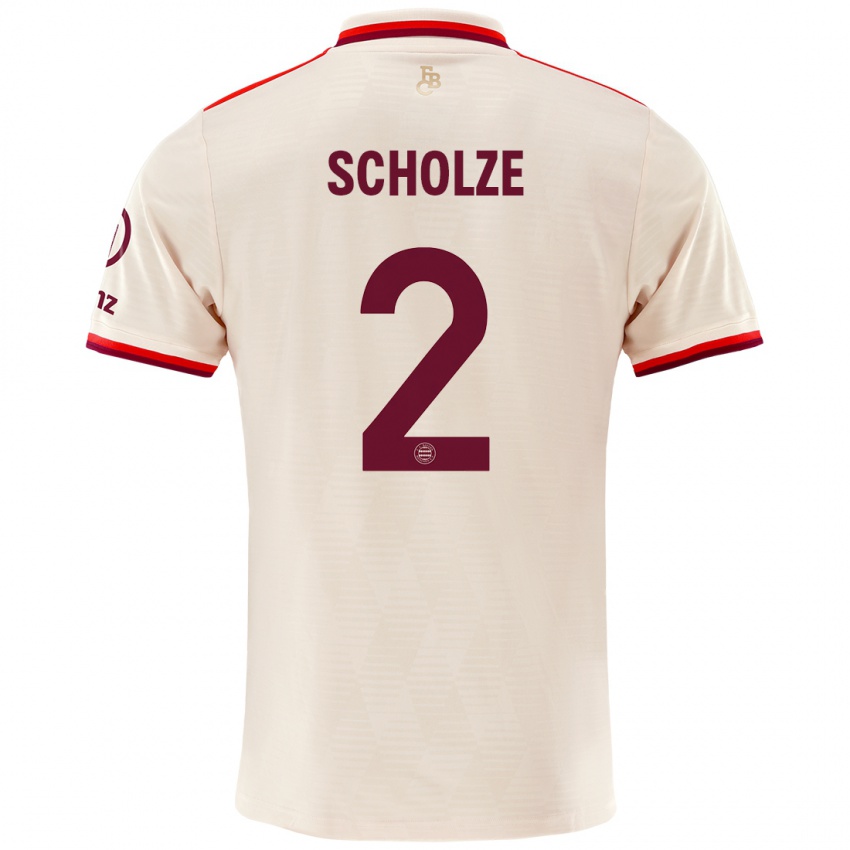 Kinder Max Scholze #2 Leinen Ausweichtrikot Trikot 2024/25 T-Shirt Österreich