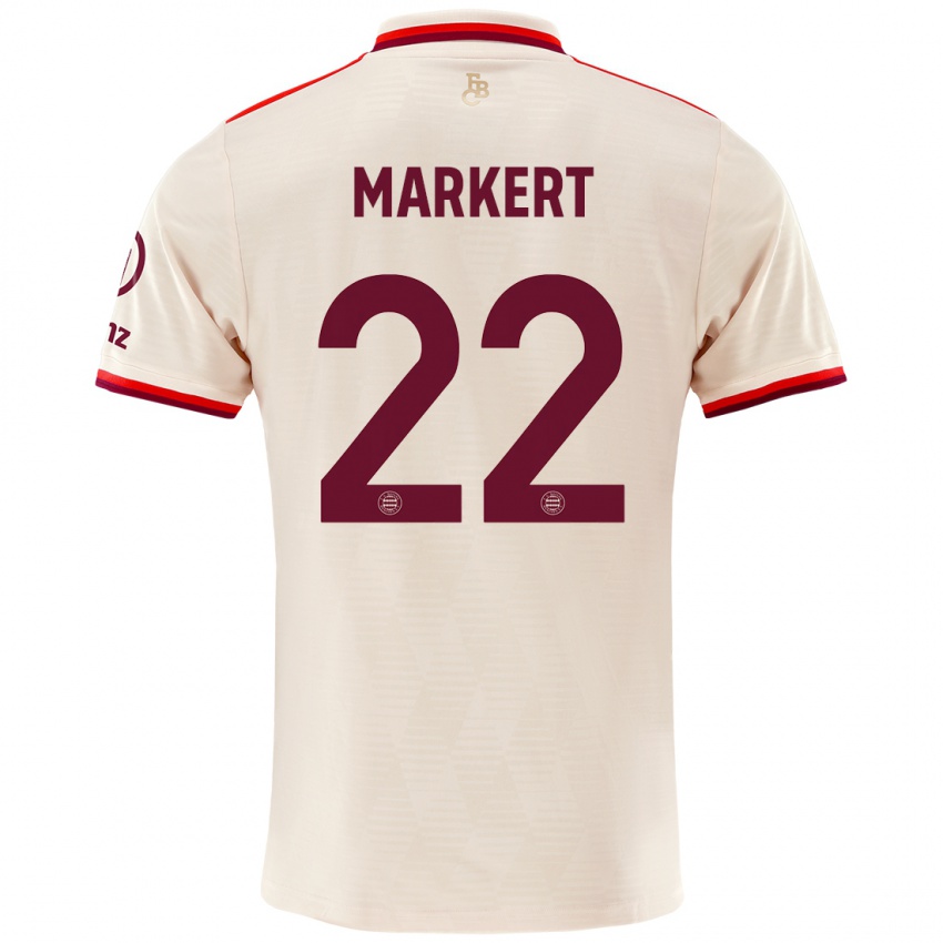 Kinder Leon Markert #22 Leinen Ausweichtrikot Trikot 2024/25 T-Shirt Österreich