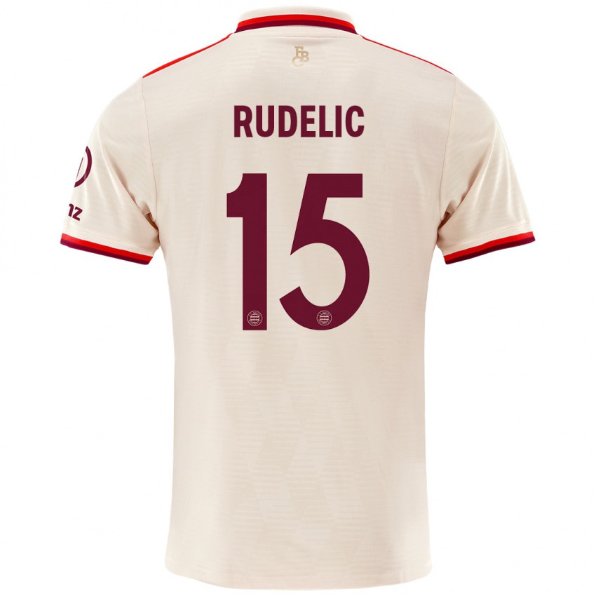 Kinder Ivana Rudelic #15 Leinen Ausweichtrikot Trikot 2024/25 T-Shirt Österreich