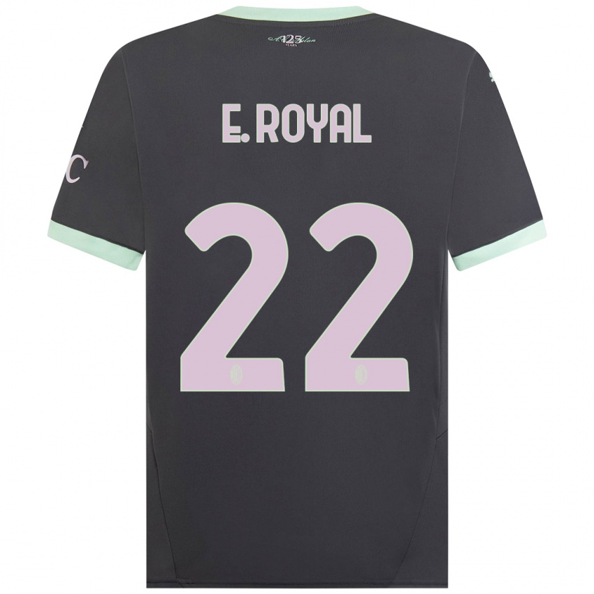 Kinder Emerson Royal #22 Grau Ausweichtrikot Trikot 2024/25 T-Shirt Österreich