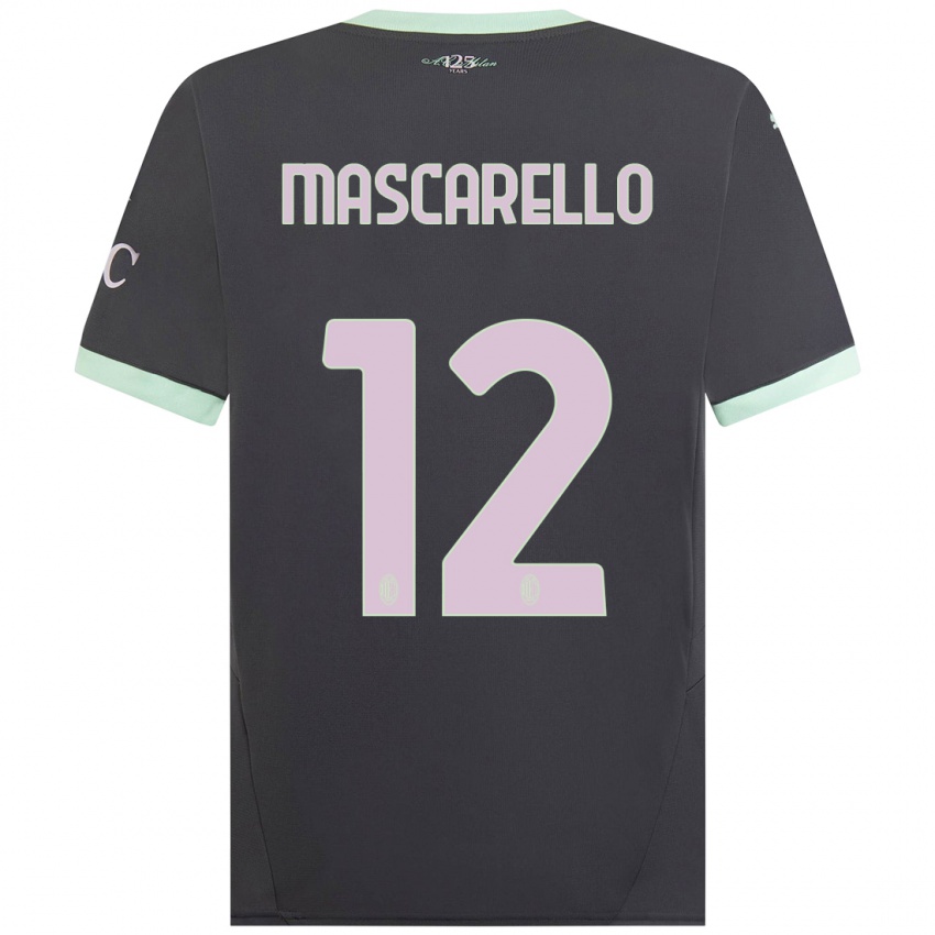 Kinder Marta Mascarello #12 Grau Ausweichtrikot Trikot 2024/25 T-Shirt Österreich