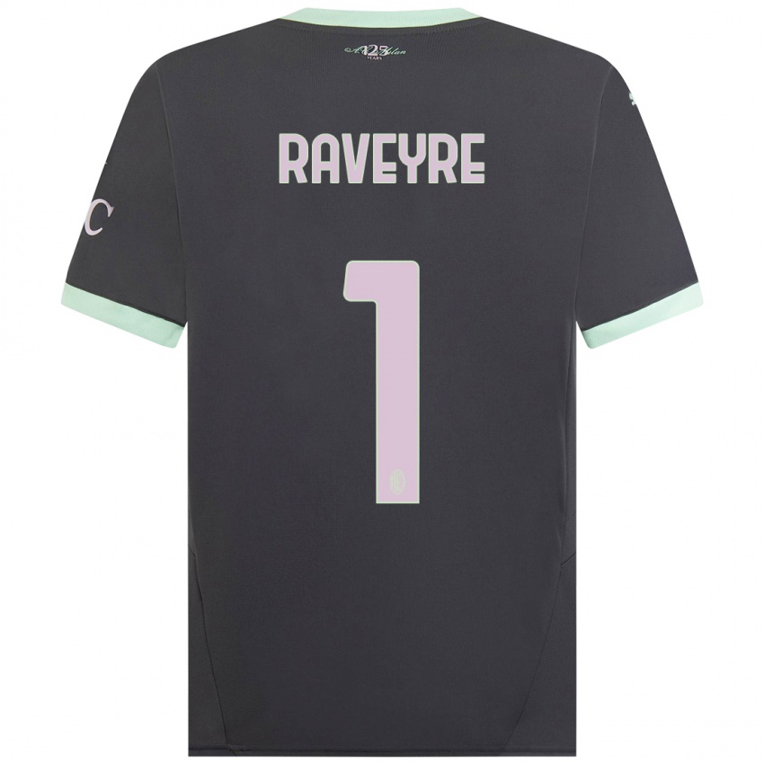 Kinder Noah Raveyre #1 Grau Ausweichtrikot Trikot 2024/25 T-Shirt Österreich