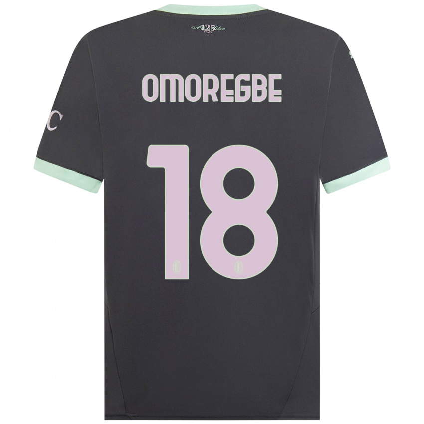 Kinder Bob Murphy Omoregbe #18 Grau Ausweichtrikot Trikot 2024/25 T-Shirt Österreich