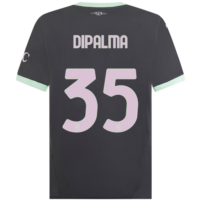 Kinder Matteo Dipalma #35 Grau Ausweichtrikot Trikot 2024/25 T-Shirt Österreich