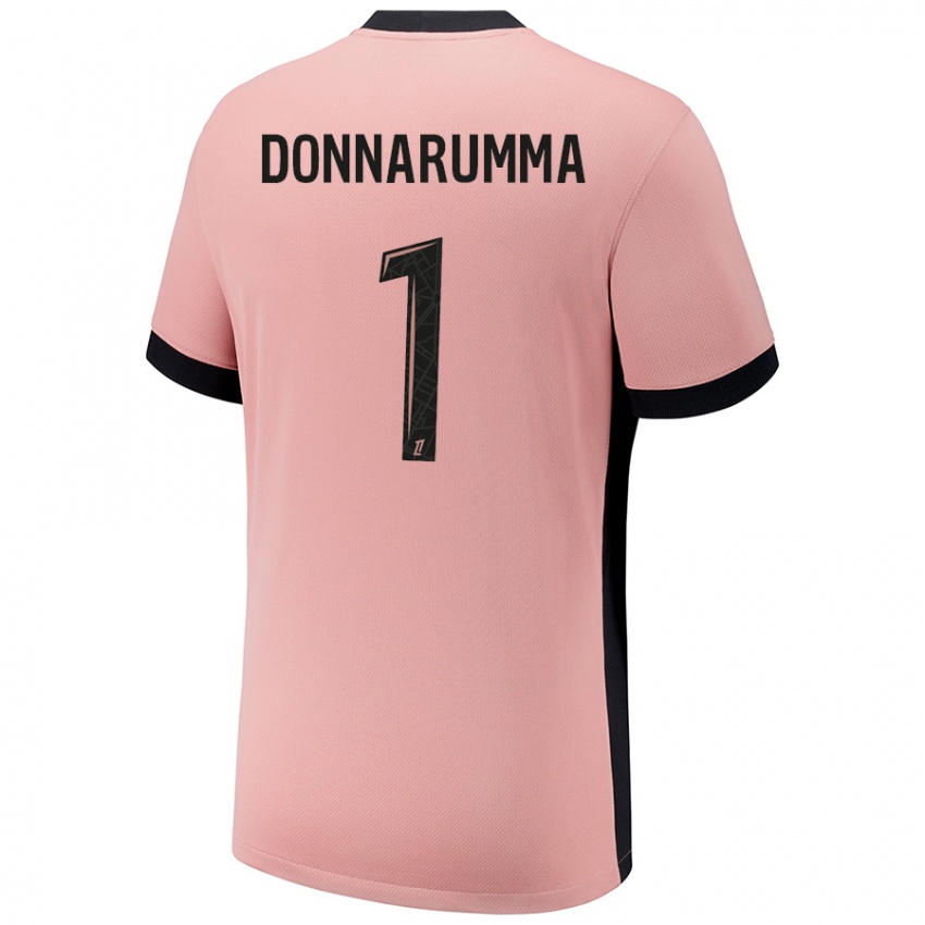 Kinder Gianluigi Donnarumma #1 Rostros Ausweichtrikot Trikot 2024/25 T-Shirt Österreich