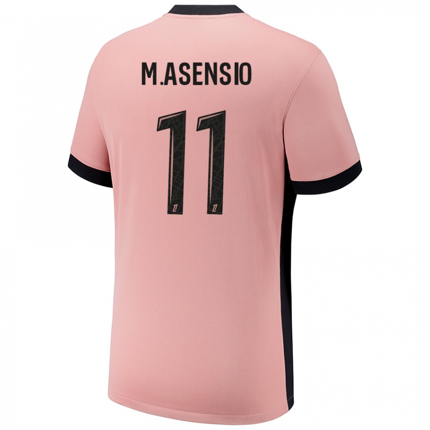 Kinder Marco Asensio #11 Rostros Ausweichtrikot Trikot 2024/25 T-Shirt Österreich