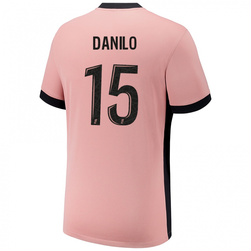 Kinder Danilo Pereira #15 Rostros Ausweichtrikot Trikot 2024/25 T-Shirt Österreich