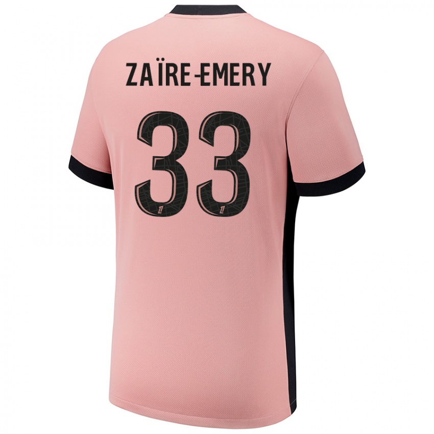 Kinder Warren Zaire Emery #33 Rostros Ausweichtrikot Trikot 2024/25 T-Shirt Österreich