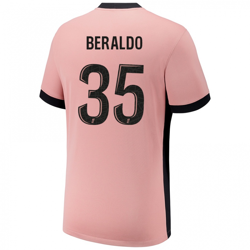 Kinder Lucas Beraldo #35 Rostros Ausweichtrikot Trikot 2024/25 T-Shirt Österreich