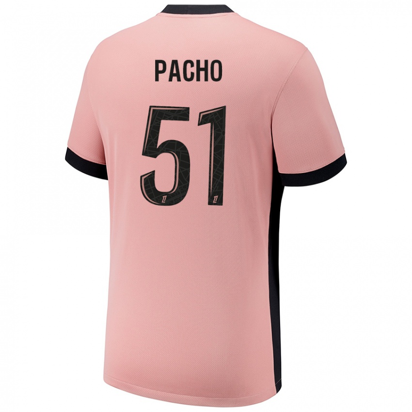 Kinder Willian Pacho #51 Rostros Ausweichtrikot Trikot 2024/25 T-Shirt Österreich