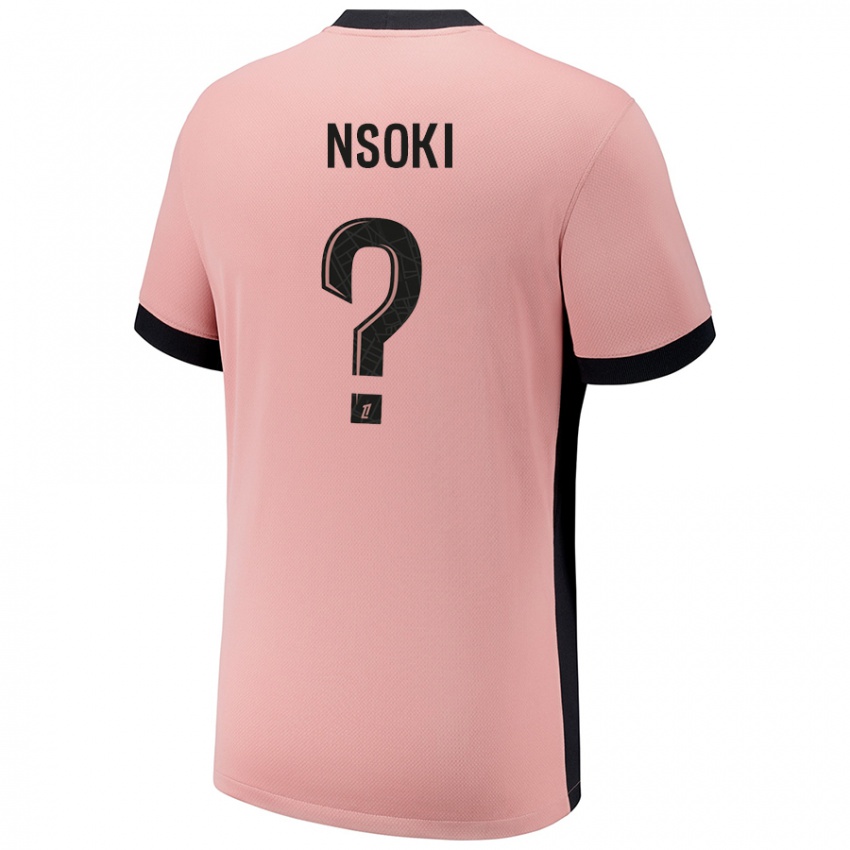 Kinder Noah Nsoki #0 Rostros Ausweichtrikot Trikot 2024/25 T-Shirt Österreich