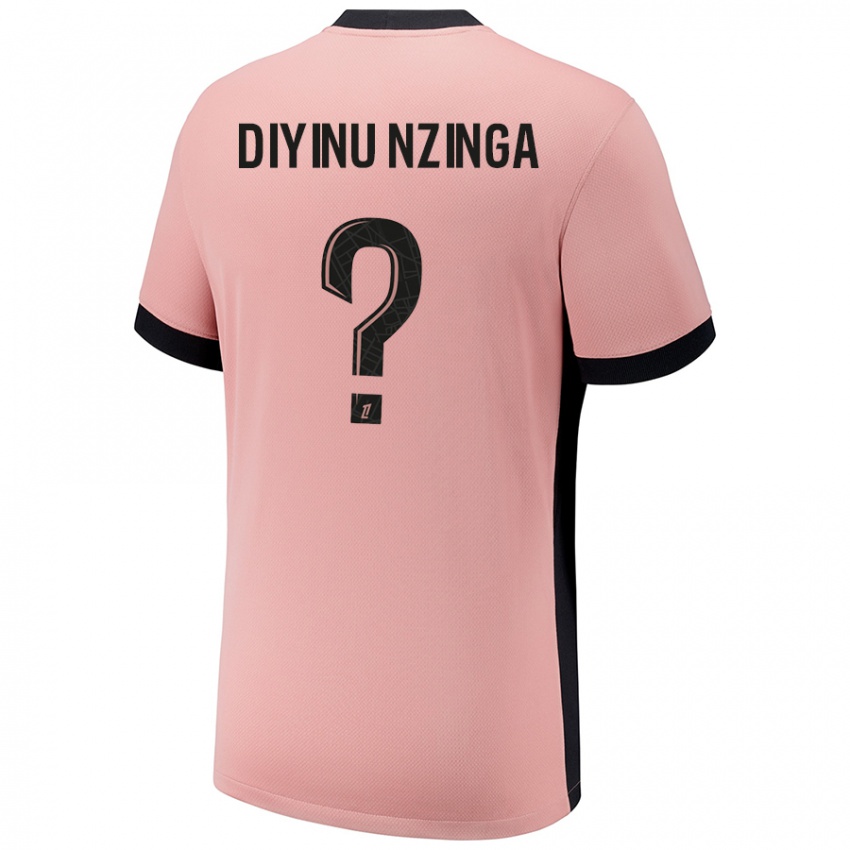 Kinder Vainqueur Diyinu Nzinga #0 Rostros Ausweichtrikot Trikot 2024/25 T-Shirt Österreich