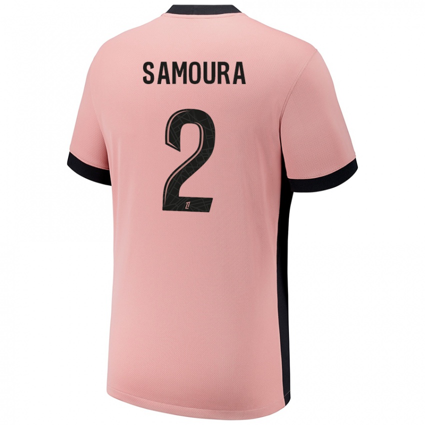 Kinder Thiniba Samoura #2 Rostros Ausweichtrikot Trikot 2024/25 T-Shirt Österreich