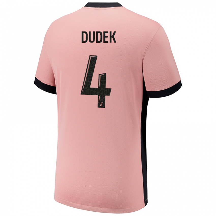 Kinder Paulina Dudek #4 Rostros Ausweichtrikot Trikot 2024/25 T-Shirt Österreich