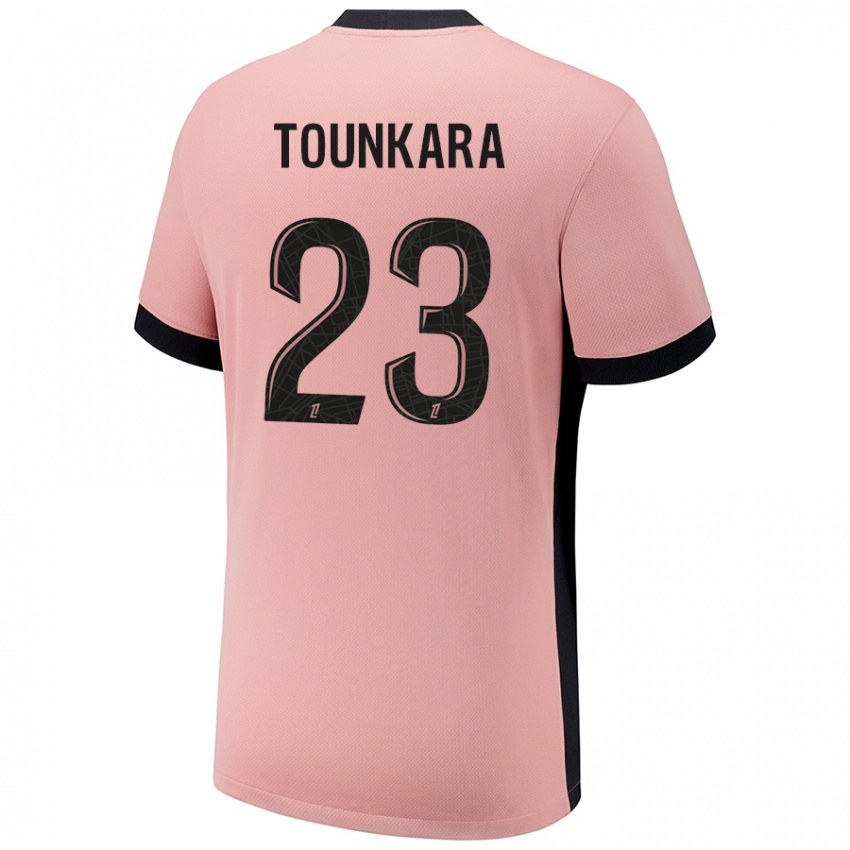 Kinder Aïssatou Tounkara #23 Rostros Ausweichtrikot Trikot 2024/25 T-Shirt Österreich