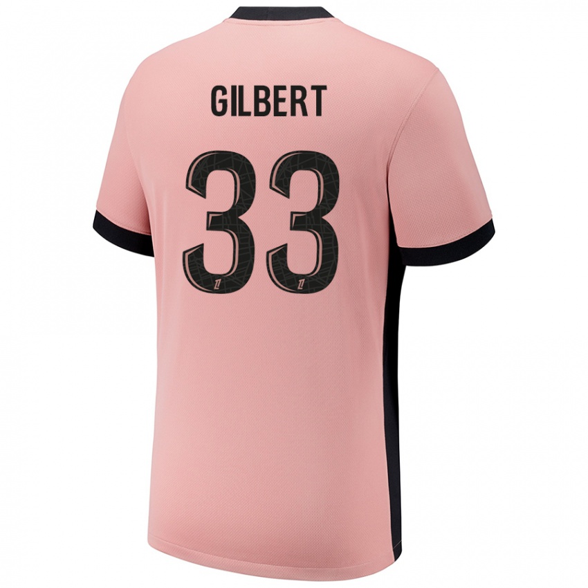 Kinder Tara Elimbi Gilbert #33 Rostros Ausweichtrikot Trikot 2024/25 T-Shirt Österreich