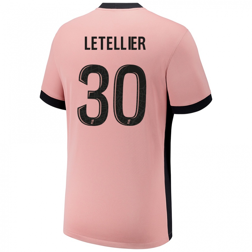 Kinder Alexandre Letellier #30 Rostros Ausweichtrikot Trikot 2024/25 T-Shirt Österreich