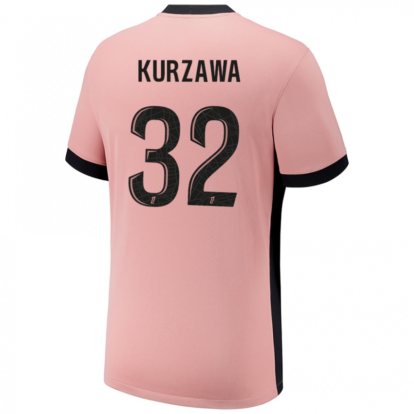 Kinder Layvin Kurzawa #32 Rostros Ausweichtrikot Trikot 2024/25 T-Shirt Österreich