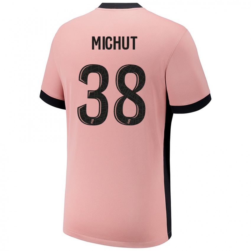 Kinder Edouard Michut #38 Rostros Ausweichtrikot Trikot 2024/25 T-Shirt Österreich