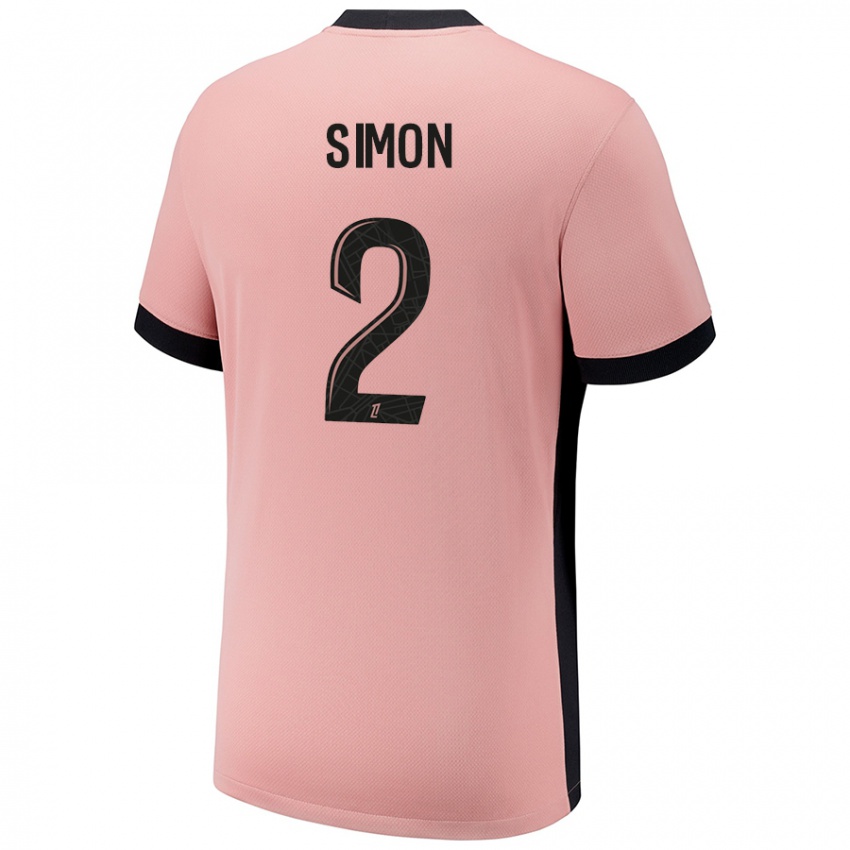 Kinder Benedicte Simon #2 Rostros Ausweichtrikot Trikot 2024/25 T-Shirt Österreich