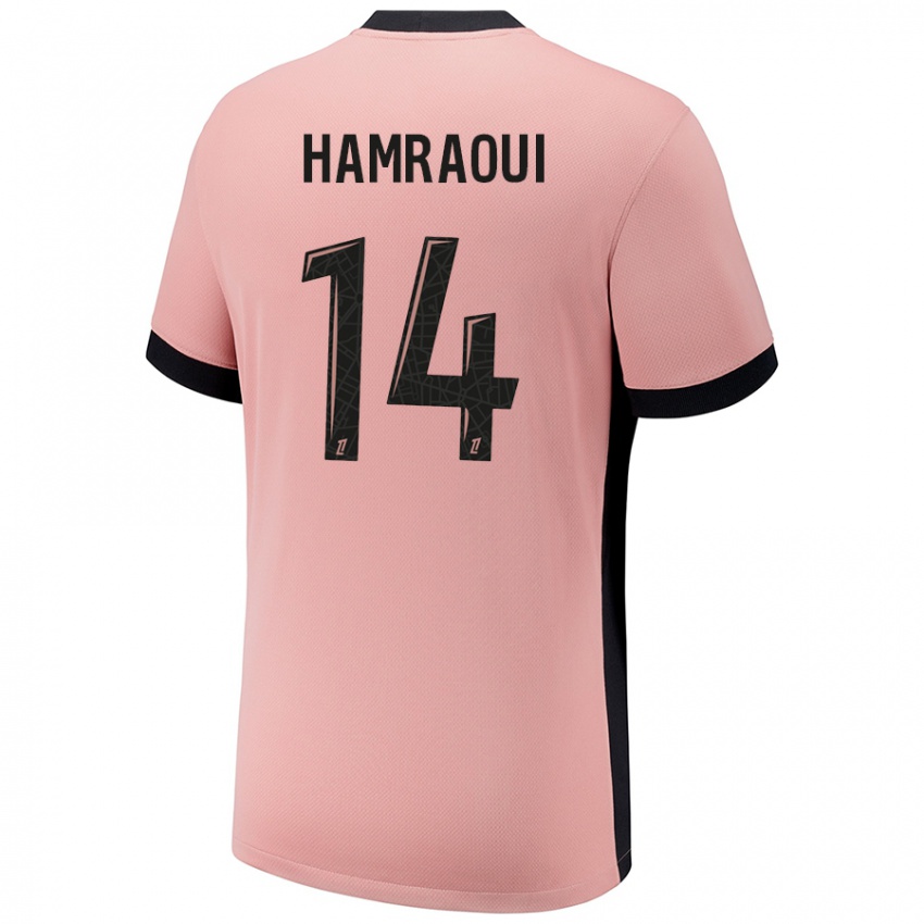 Kinder Kheira Hamraoui #14 Rostros Ausweichtrikot Trikot 2024/25 T-Shirt Österreich