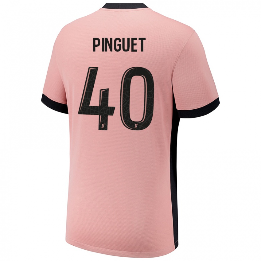 Kinder Alice Pinguet #40 Rostros Ausweichtrikot Trikot 2024/25 T-Shirt Österreich