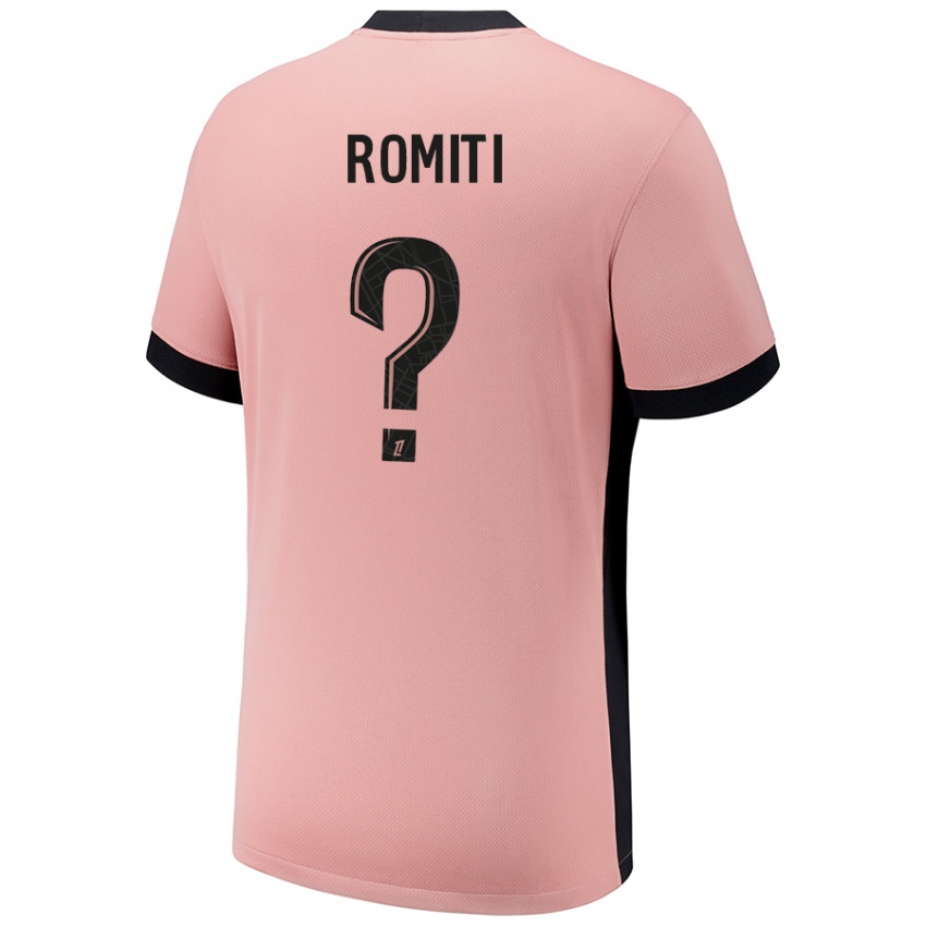 Kinder Olivia Romiti #0 Rostros Ausweichtrikot Trikot 2024/25 T-Shirt Österreich