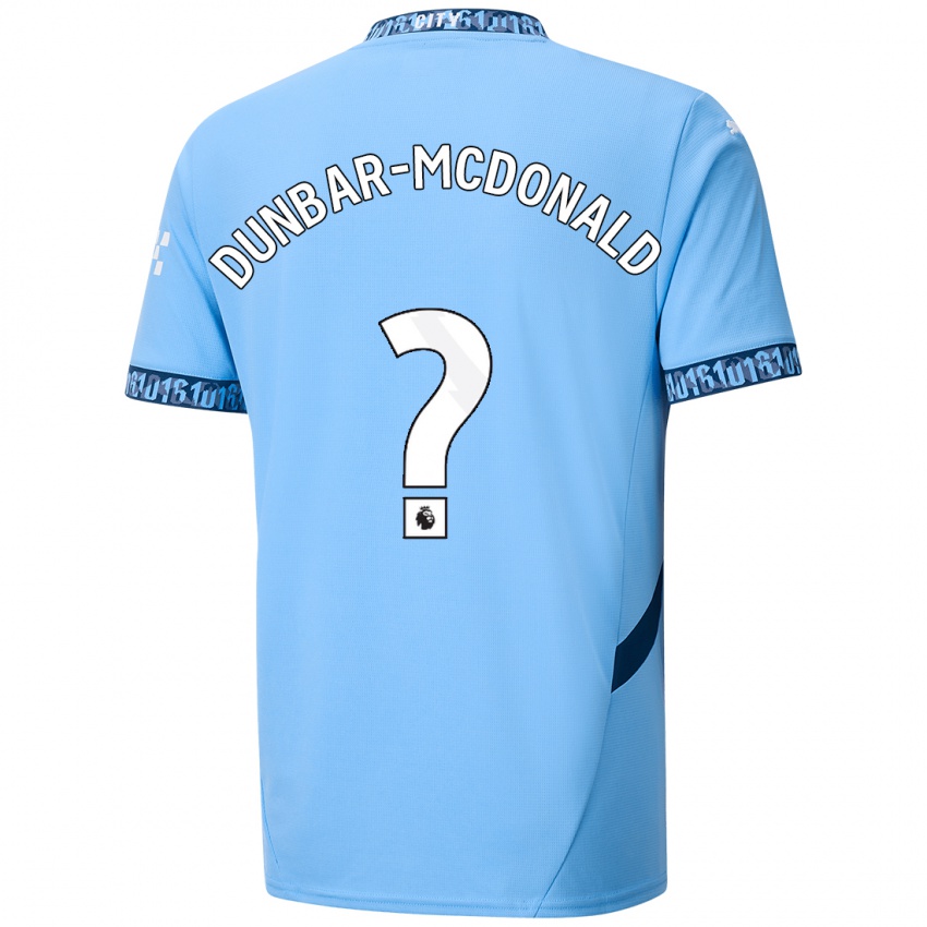 Herren Christian Dunbar-Mcdonald #0 Marineblau Heimtrikot Trikot 2024/25 T-Shirt Österreich