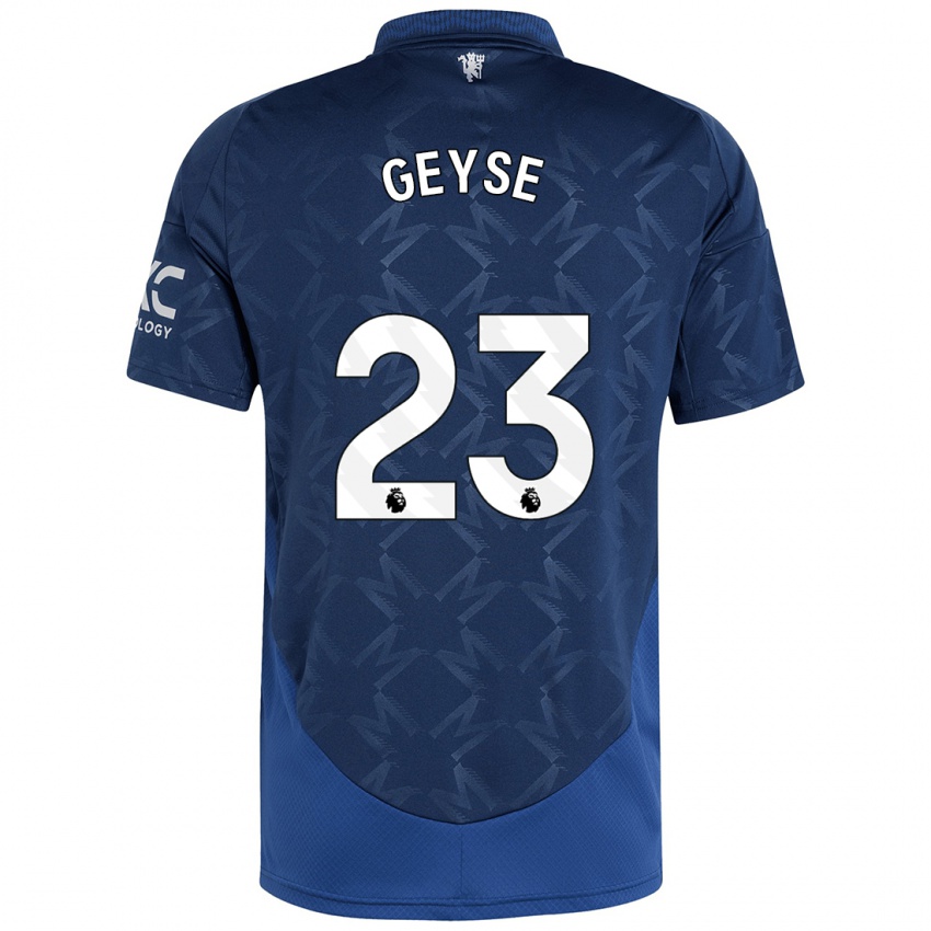 Herren Geyse #23 Indigo Auswärtstrikot Trikot 2024/25 T-Shirt Österreich