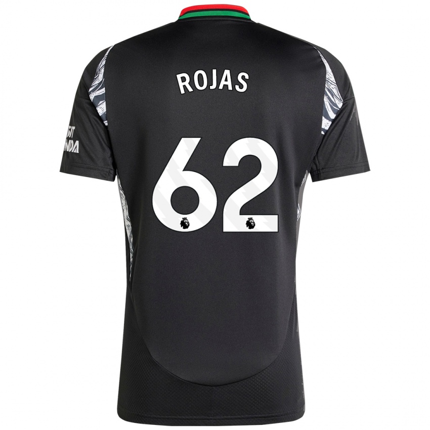 Herren Alexei Rojas #62 Schwarz Auswärtstrikot Trikot 2024/25 T-Shirt Österreich