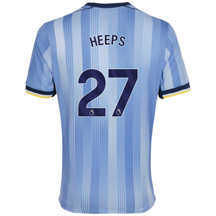 Herren Eleanor Heeps #27 Hellblau Auswärtstrikot Trikot 2024/25 T-Shirt Österreich