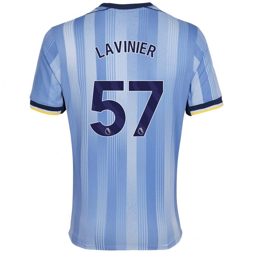 Herren Marcel Lavinier #57 Hellblau Auswärtstrikot Trikot 2024/25 T-Shirt Österreich