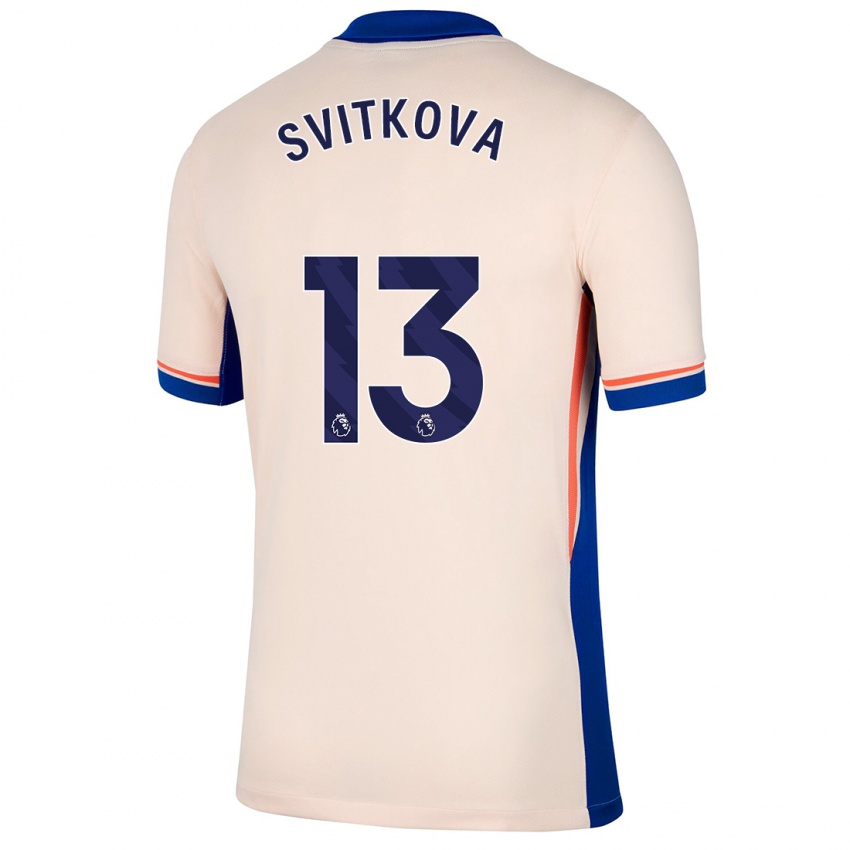 Herren Katerina Svitkova #13 Hellbeige Auswärtstrikot Trikot 2024/25 T-Shirt Österreich