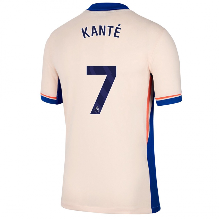 Herren N'golo Kante #7 Hellbeige Auswärtstrikot Trikot 2024/25 T-Shirt Österreich