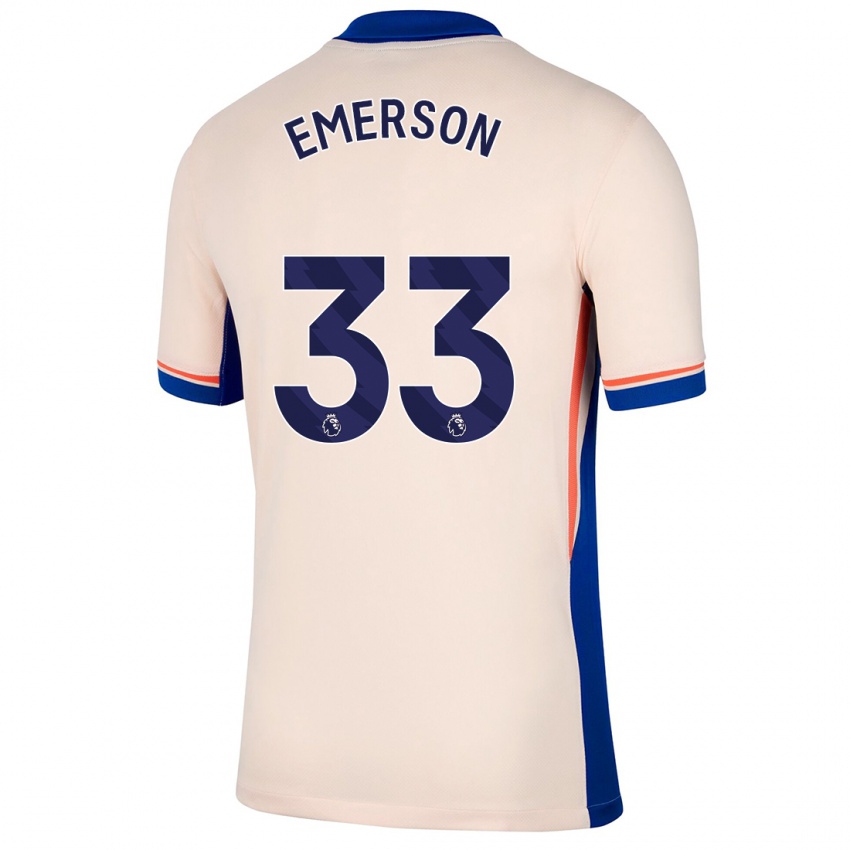 Herren Emerson #33 Hellbeige Auswärtstrikot Trikot 2024/25 T-Shirt Österreich