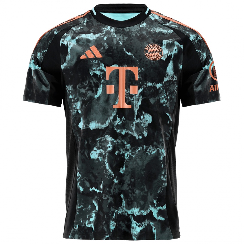 Herren Manuel Neuer #1 Schwarz Auswärtstrikot Trikot 2024/25 T-Shirt Österreich