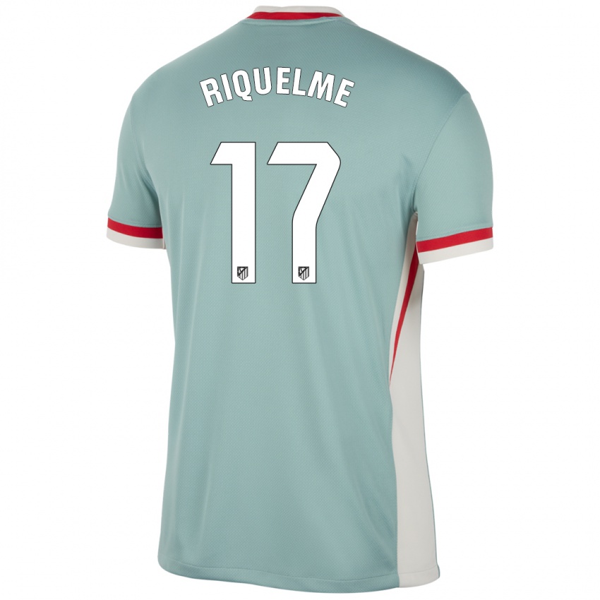 Herren Rodrigo Riquelme #17 Hellbeige Blau Auswärtstrikot Trikot 2024/25 T-Shirt Österreich