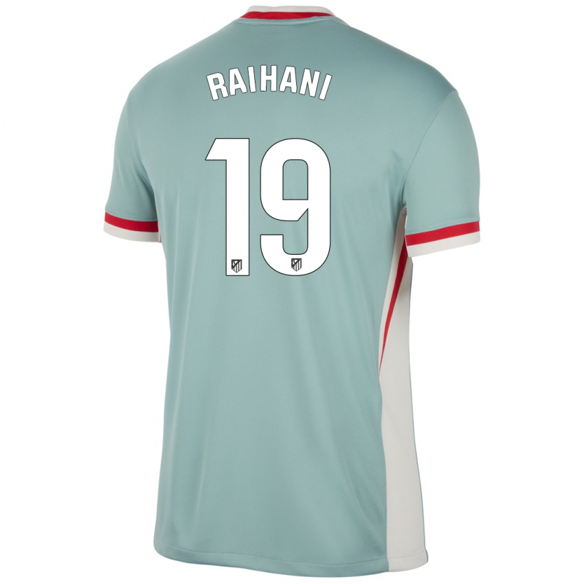 Herren Abde Raihani #19 Hellbeige Blau Auswärtstrikot Trikot 2024/25 T-Shirt Österreich