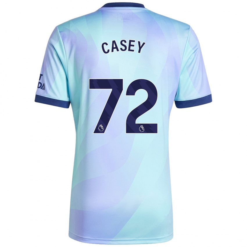 Herren Dan Casey #72 Aquamarin Ausweichtrikot Trikot 2024/25 T-Shirt Österreich