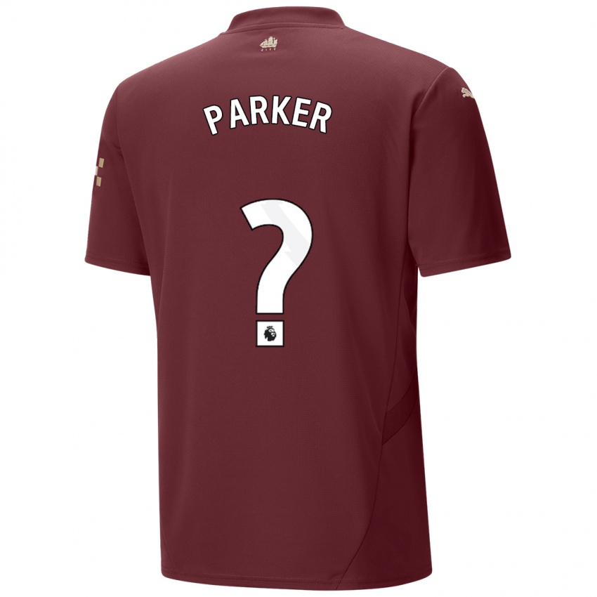 Herren Harrison Parker #0 Kastanienbraun Ausweichtrikot Trikot 2024/25 T-Shirt Österreich