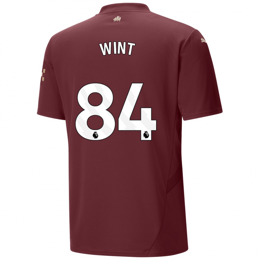 Herren Jack Wint #84 Kastanienbraun Ausweichtrikot Trikot 2024/25 T-Shirt Österreich