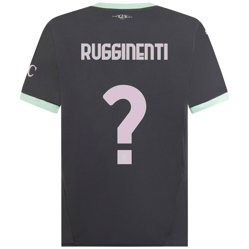 Herren Omar Rugginenti #0 Grau Ausweichtrikot Trikot 2024/25 T-Shirt Österreich