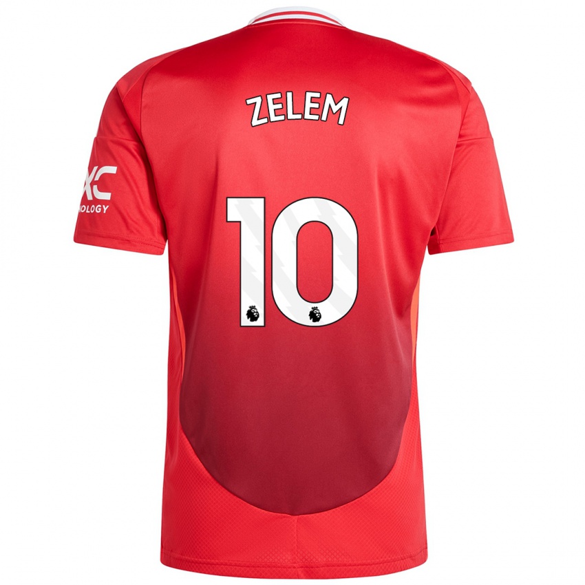 Damen Katie Zelem #10 Hellrot Heimtrikot Trikot 2024/25 T-Shirt Österreich