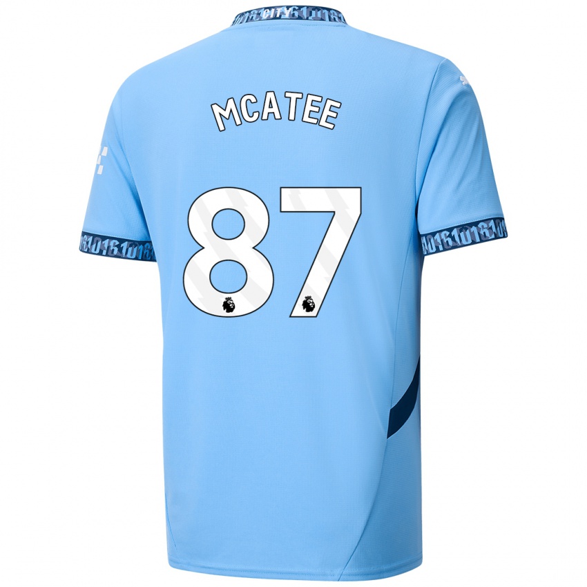 Damen James Mcatee #87 Marineblau Heimtrikot Trikot 2024/25 T-Shirt Österreich