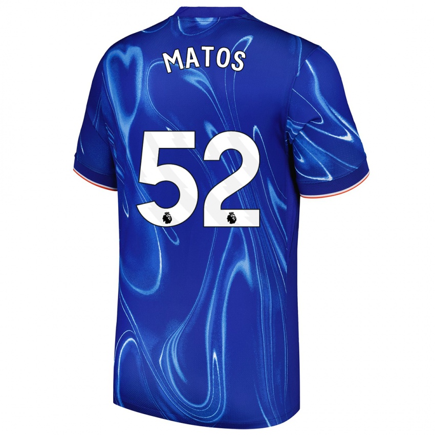 Damen Alex Matos #52 Blau Weiß Heimtrikot Trikot 2024/25 T-Shirt Österreich